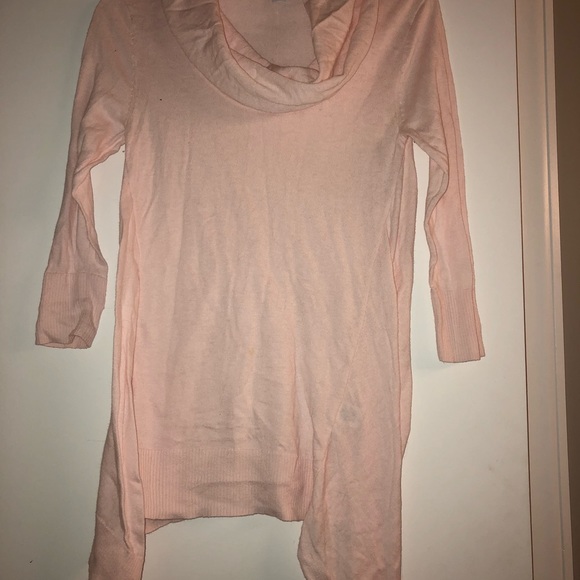 New York & company shark bite tunic light pink xs - Picture 2 of 2